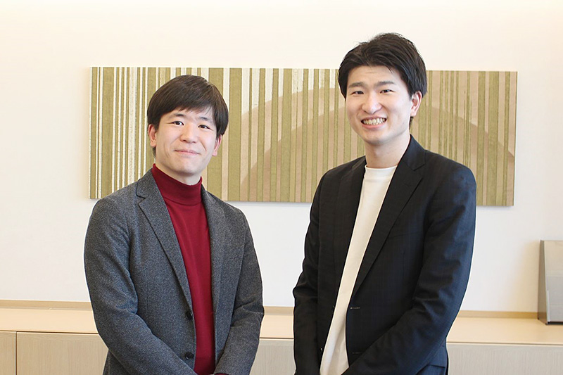 柿島氏と藤田氏